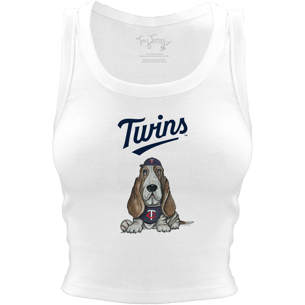 Minnesota Twins Puddy Crop Tank - Tiny Turnip