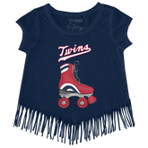 Minnesota Twins Retro Skate Fringe Tee