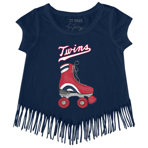 Minnesota Twins Retro Skate Fringe Tee