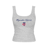 Minnesota Twins Logo Script Emmy Tank