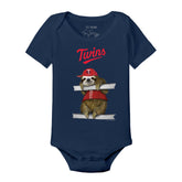 Minnesota Twins Sloth Short Sleeve Snapper