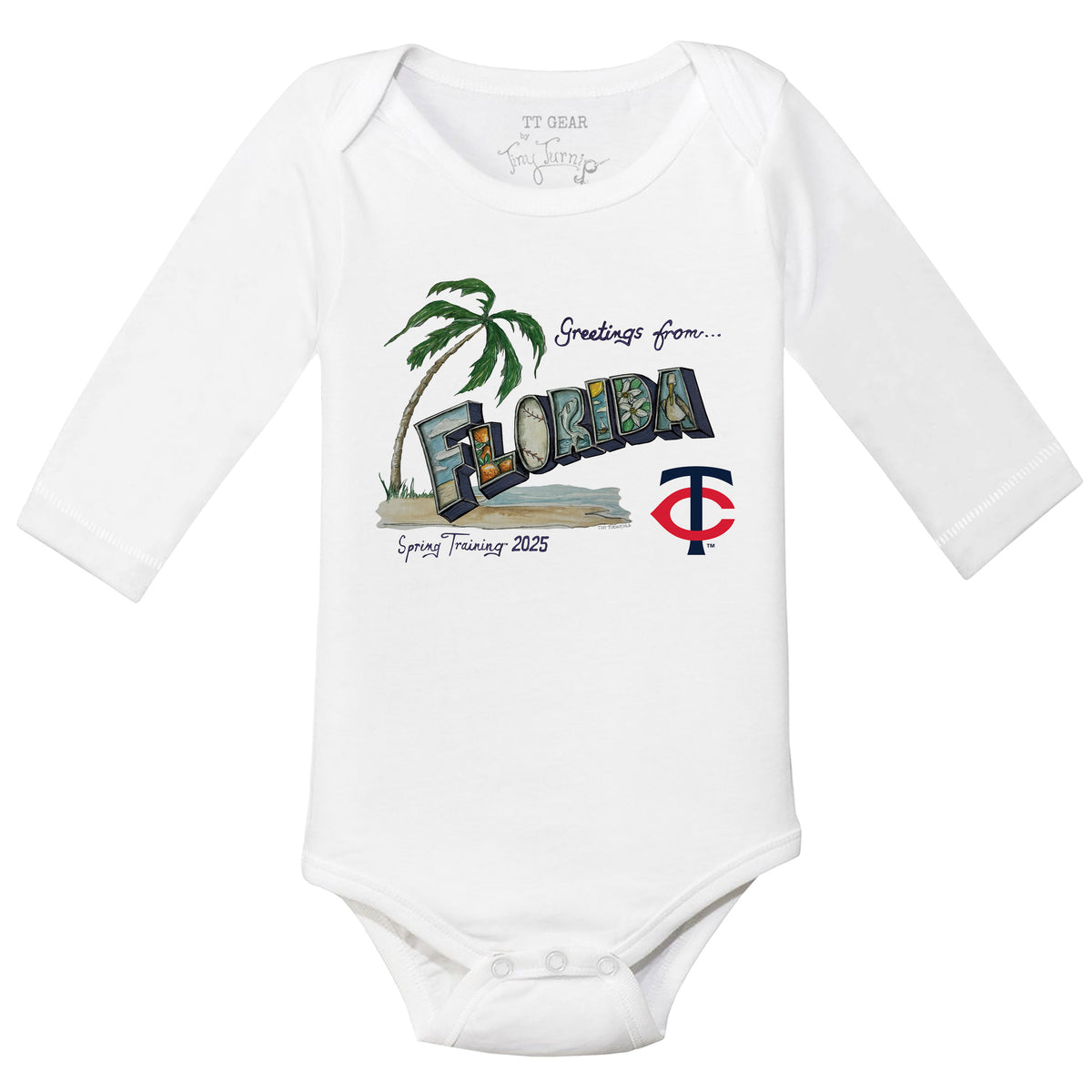 Minnesota Twins Spring Training 2025 Long Sleeve Snapper