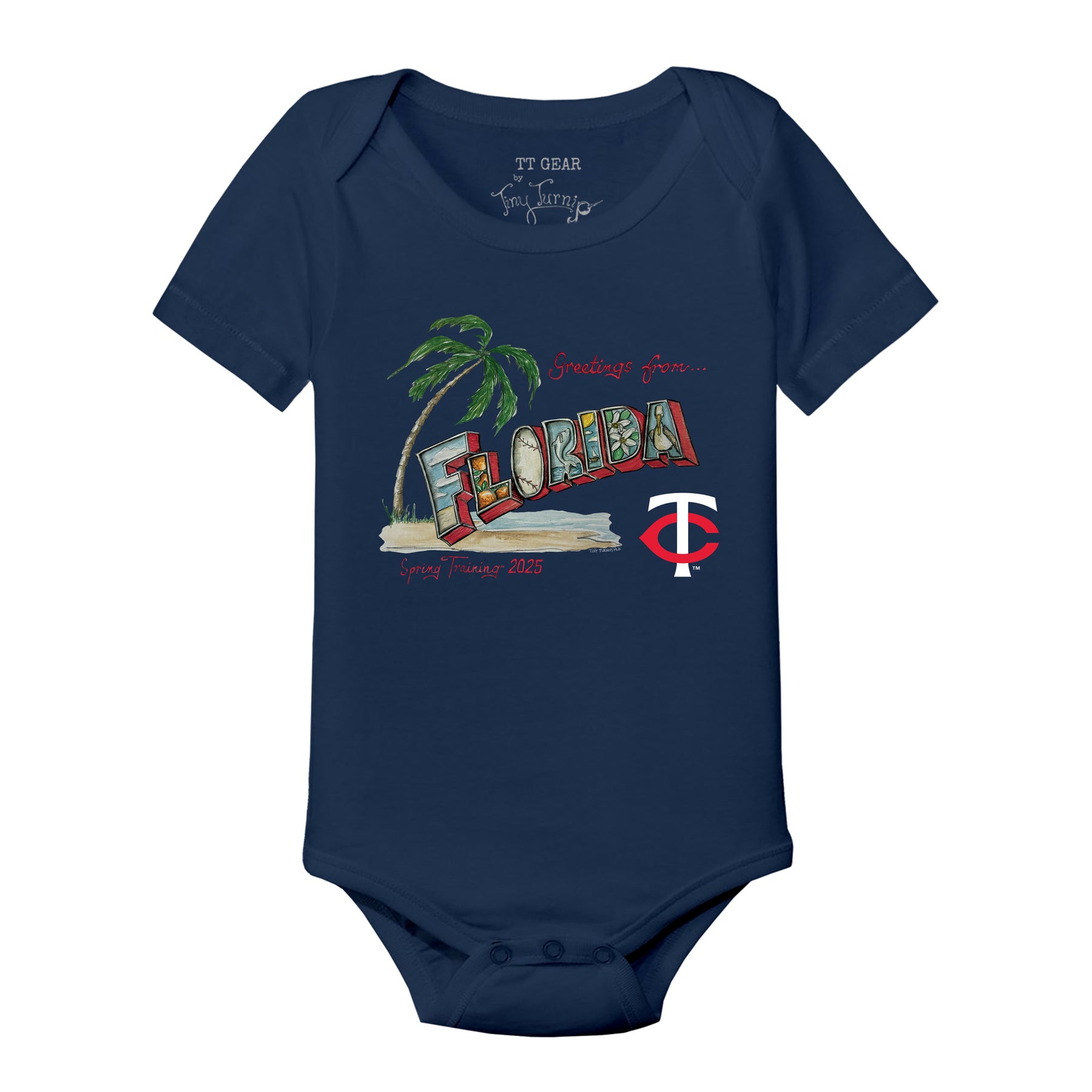 Minnesota Twins Spring Training 2025 Short Sleeve Snapper