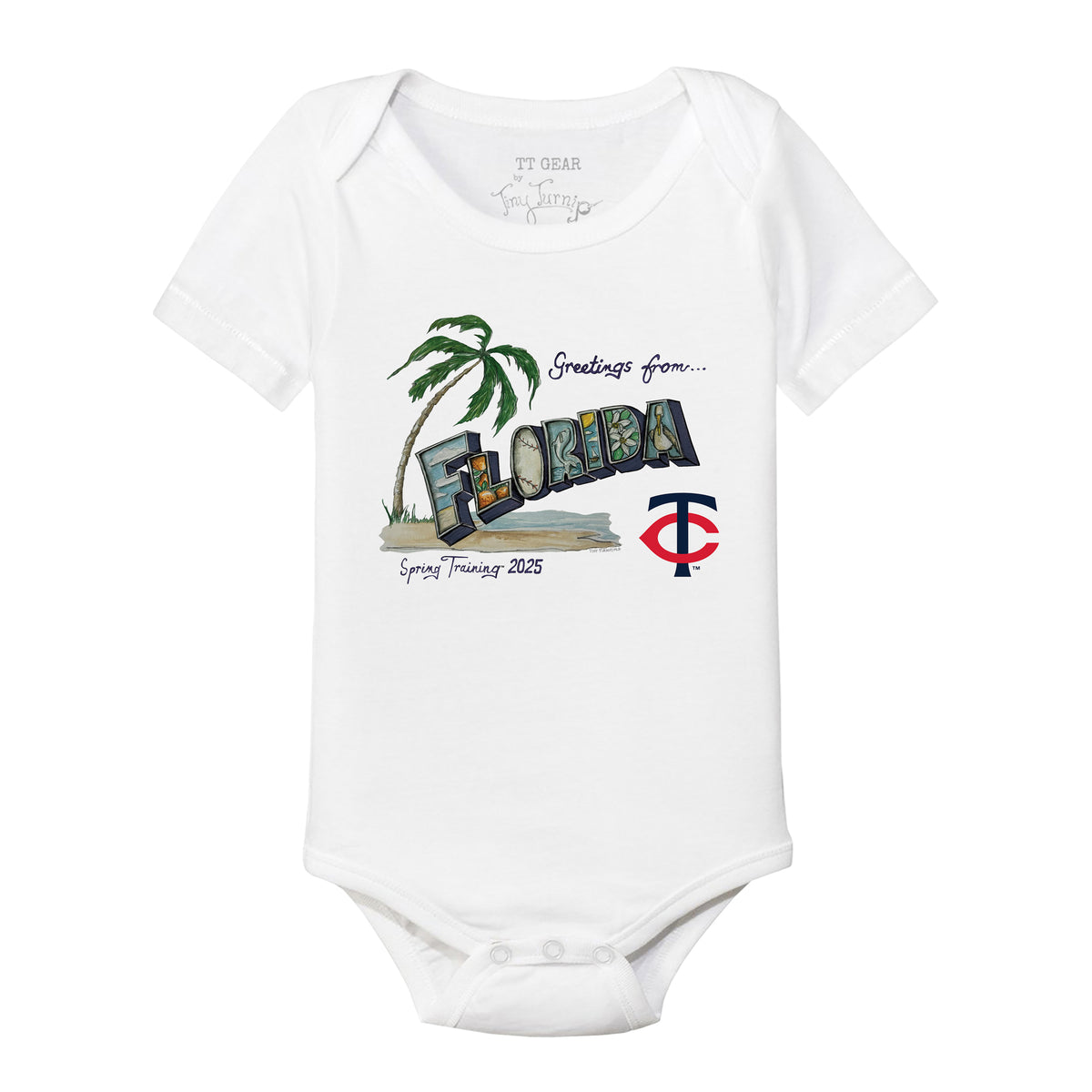 Minnesota Twins Spring Training 2025 Short Sleeve Snapper