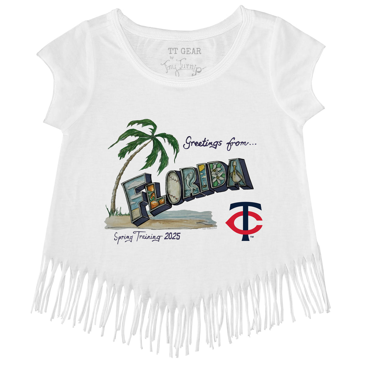 Minnesota Twins Spring Training 2025 Fringe Tee