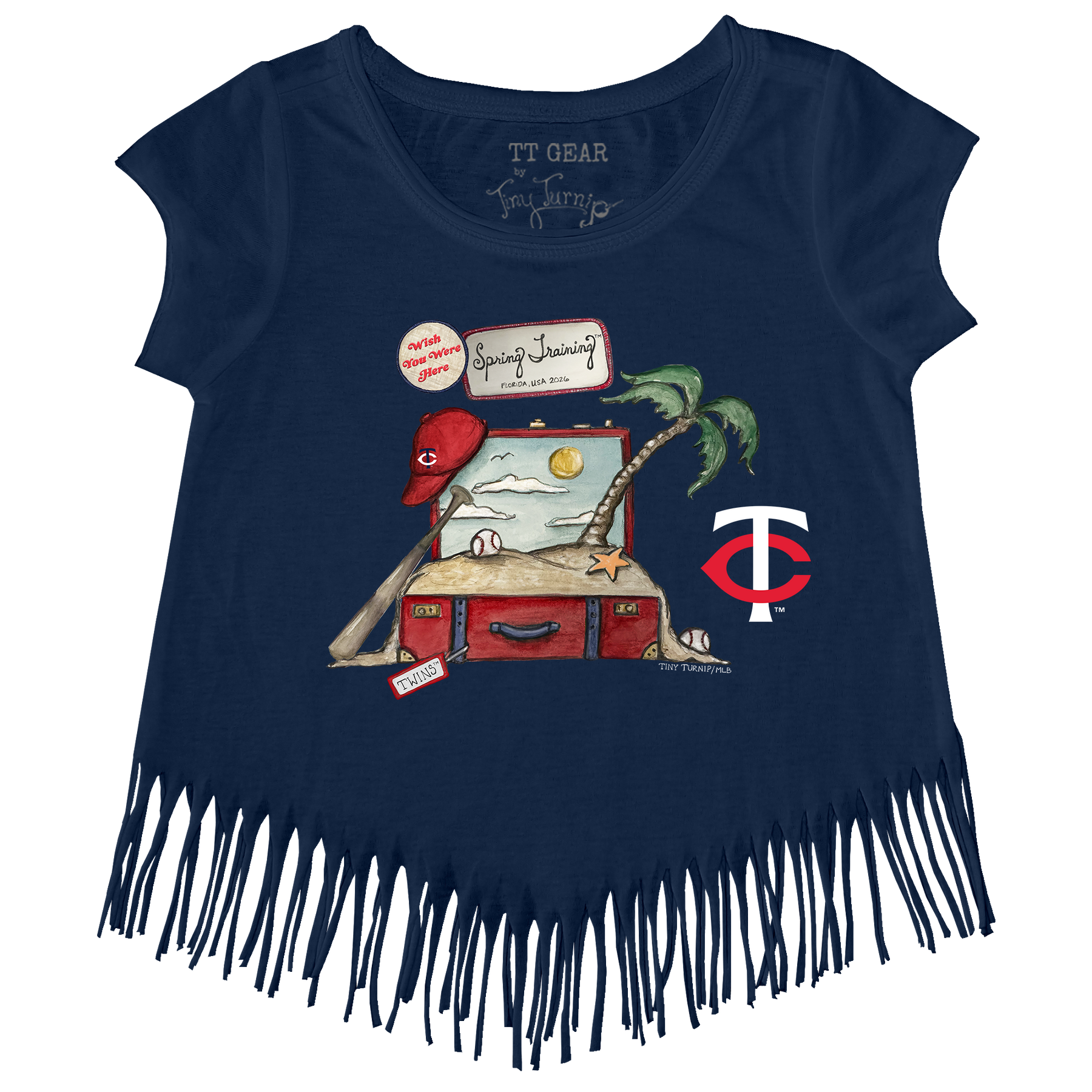 Minnesota Twins Spring Training 2026 Fringe Tee - Tiny Turnip