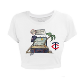 Minnesota Twins Spring Training 2026 Riley Crop Tee