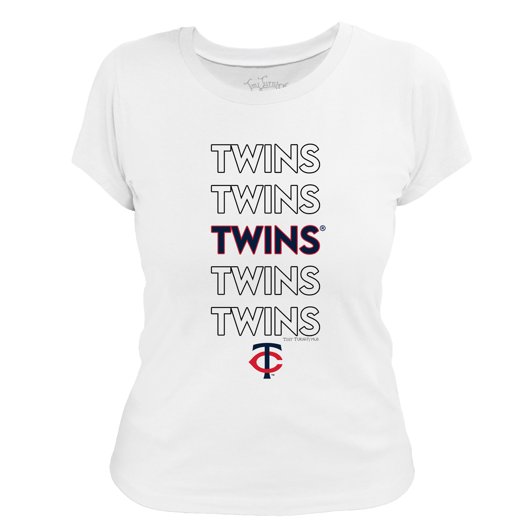 Minnesota Twins Stacked Tee Shirt