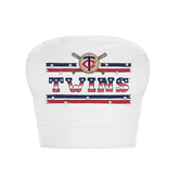 Minnesota Twins Stars and Stripes Crop Tube Top