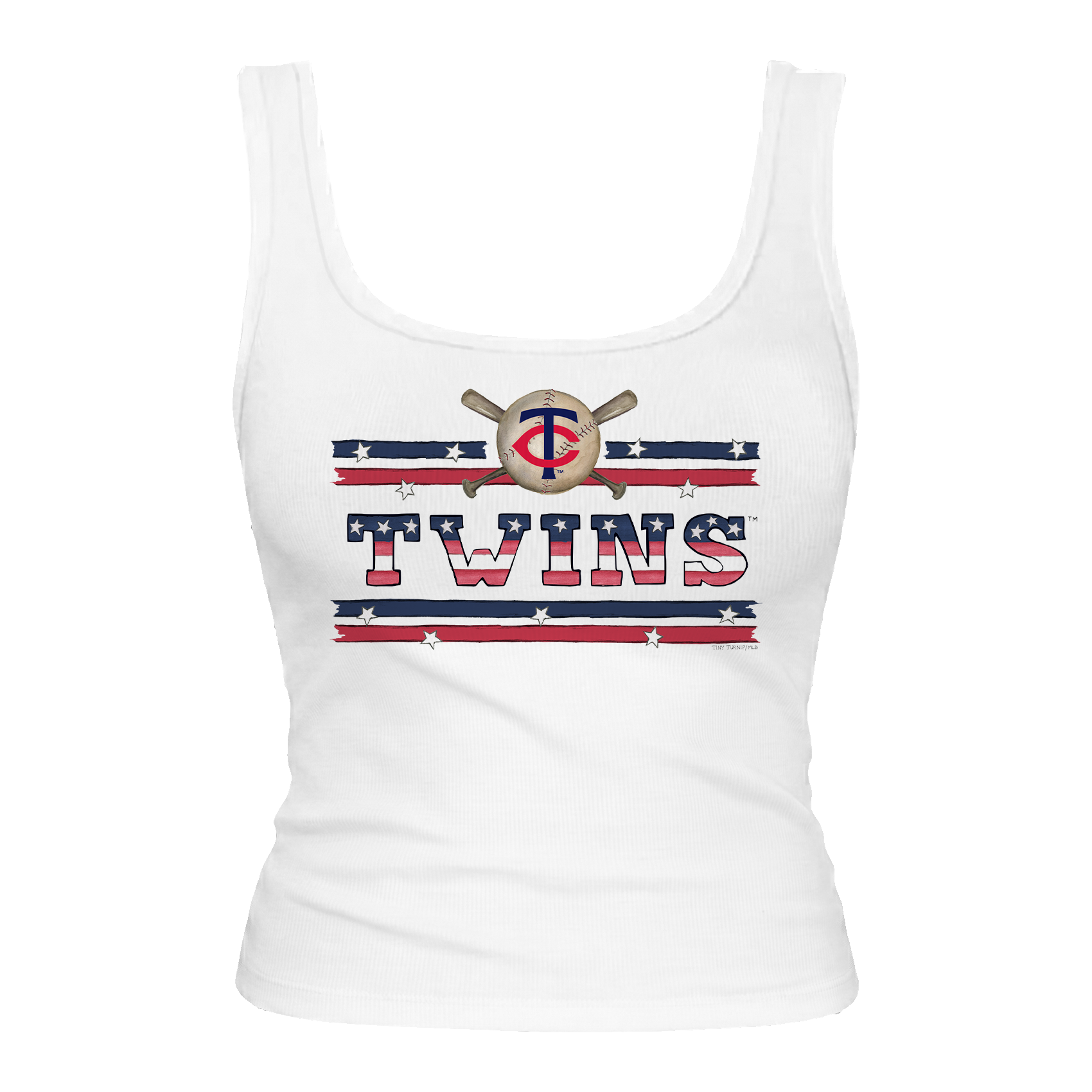 Minnesota Twins Stars and Stripes Emmy Tank
