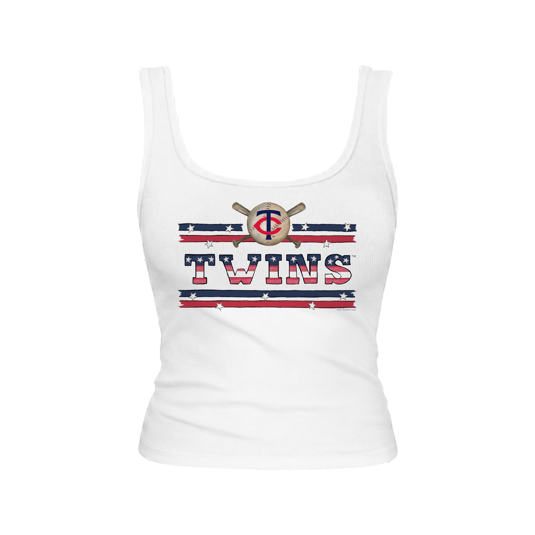 Minnesota Twins Stars and Stripes Emmy Tank
