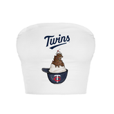 Minnesota Twins Sundae Helmet Crop Tube Top