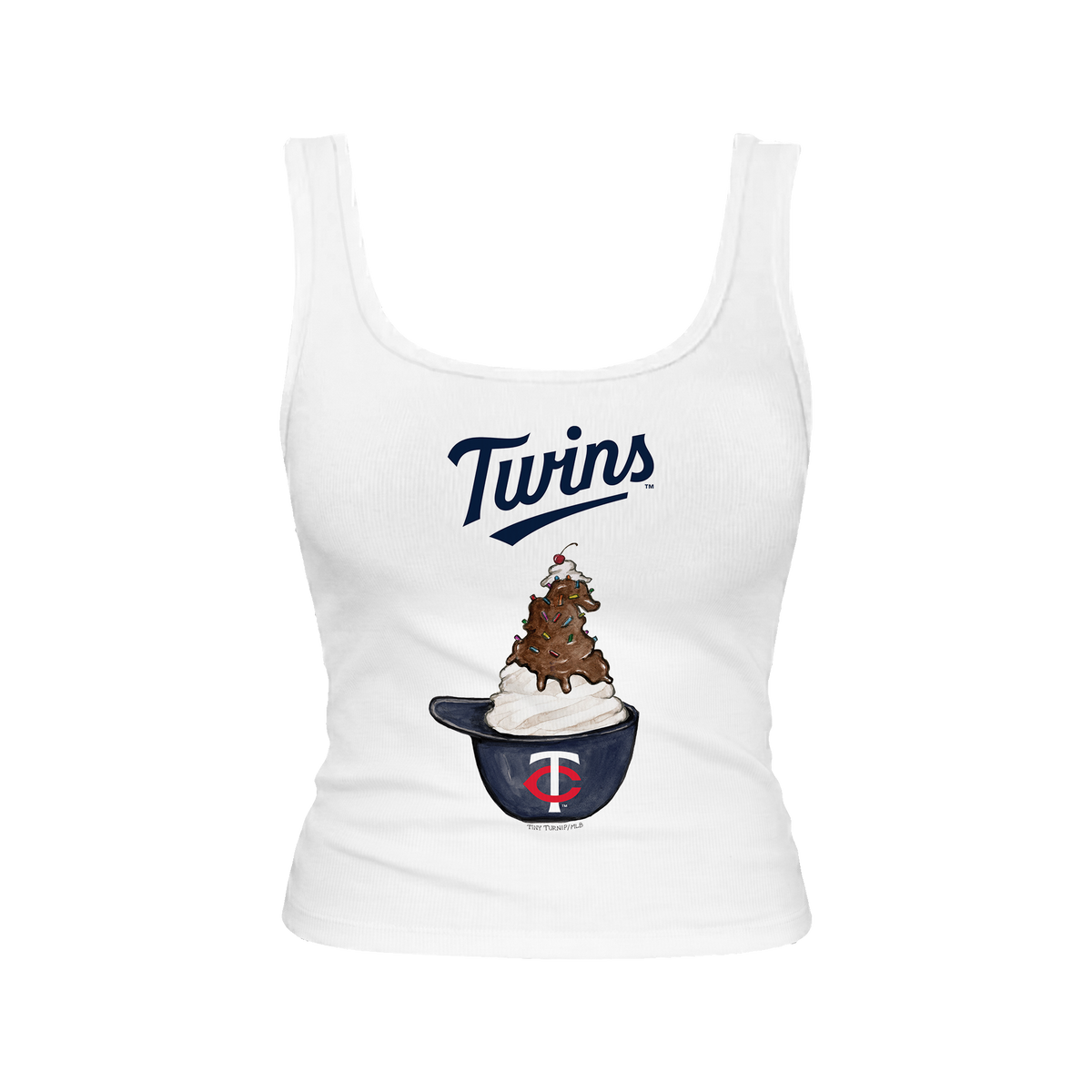 Minnesota Twins Sundae Helmet Emmy Tank