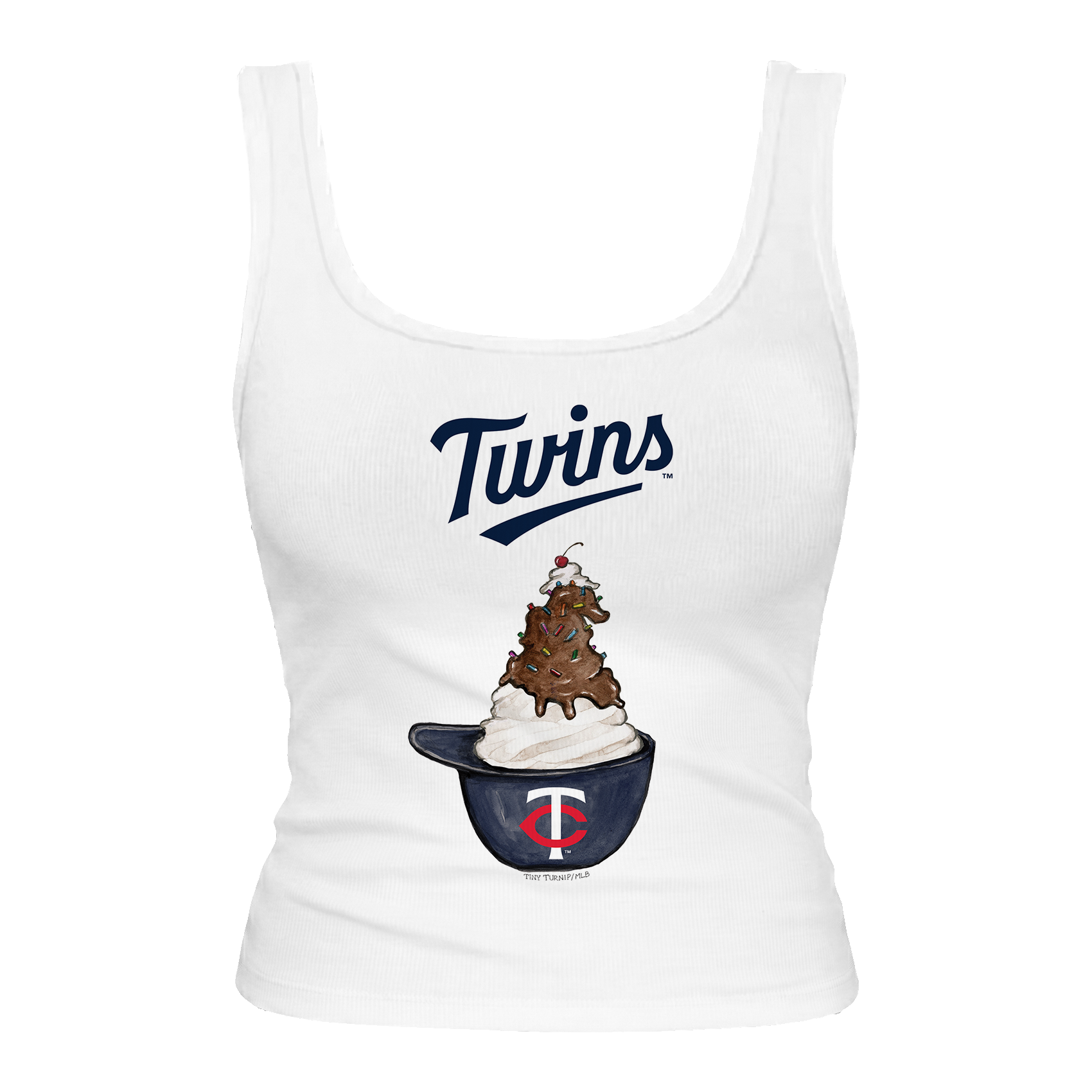 Minnesota Twins Sundae Helmet Emmy Tank
