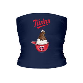 Minnesota Twins Sundae Helmet Tube Top - Tiny Turnip