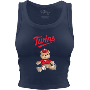 Minnesota Twins Teddy Crop Tank