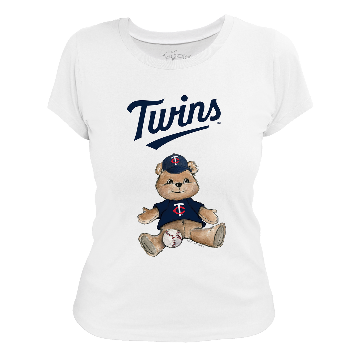 Minnesota Twins Boy Teddy Women's Tee Shirt