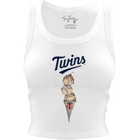 Minnesota Twins Triple Scoop Crop Tank
