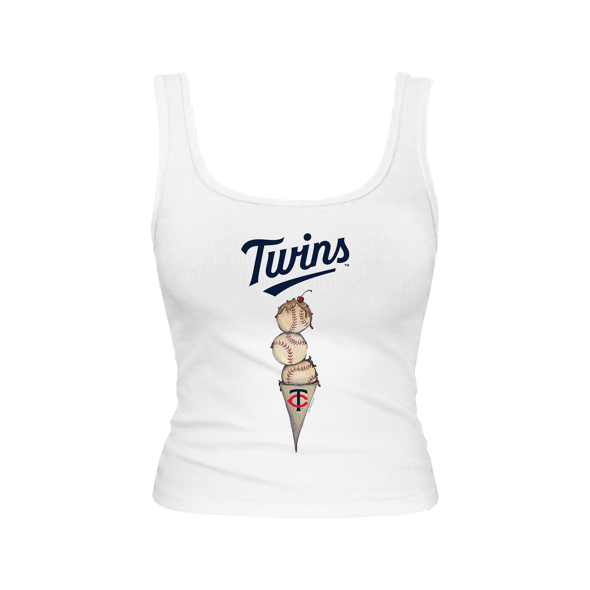 Minnesota Twins Triple Scoop Emmy Tank