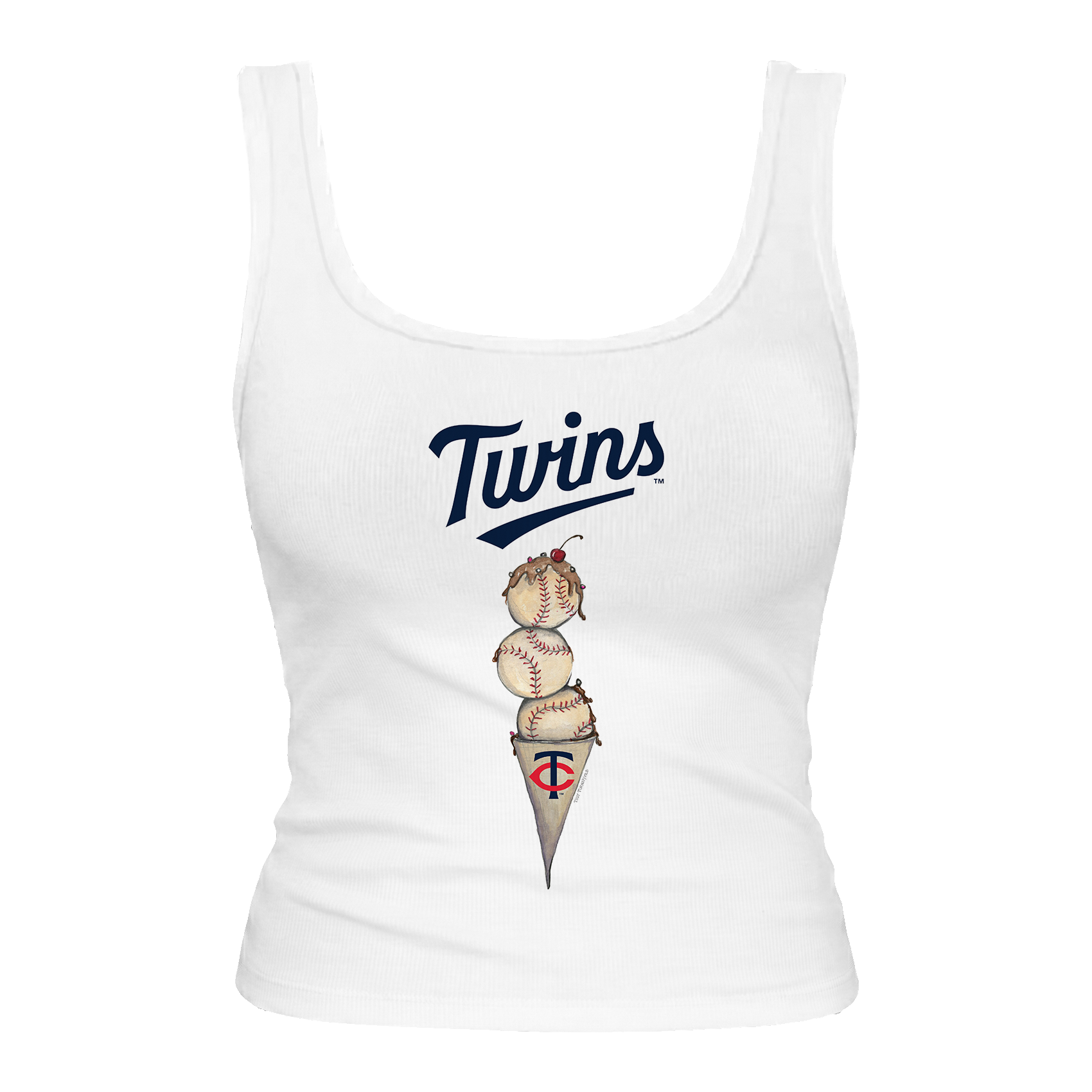 Minnesota Twins Triple Scoop Emmy Tank
