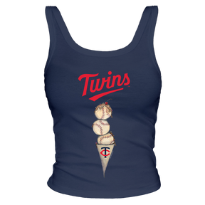 Minnesota Twins Triple Scoop Ribbed Tank