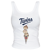 Minnesota Twins Triple Scoop Ribbed Tank