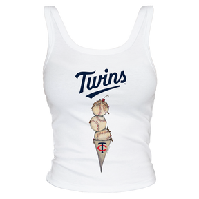 Minnesota Twins Triple Scoop Ribbed Tank