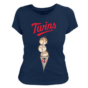 Minnesota Twins Triple Scoop Women's Tee Shirt