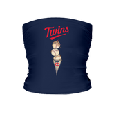 Minnesota Twins Triple Scoop Tube Top - Tiny Turnip