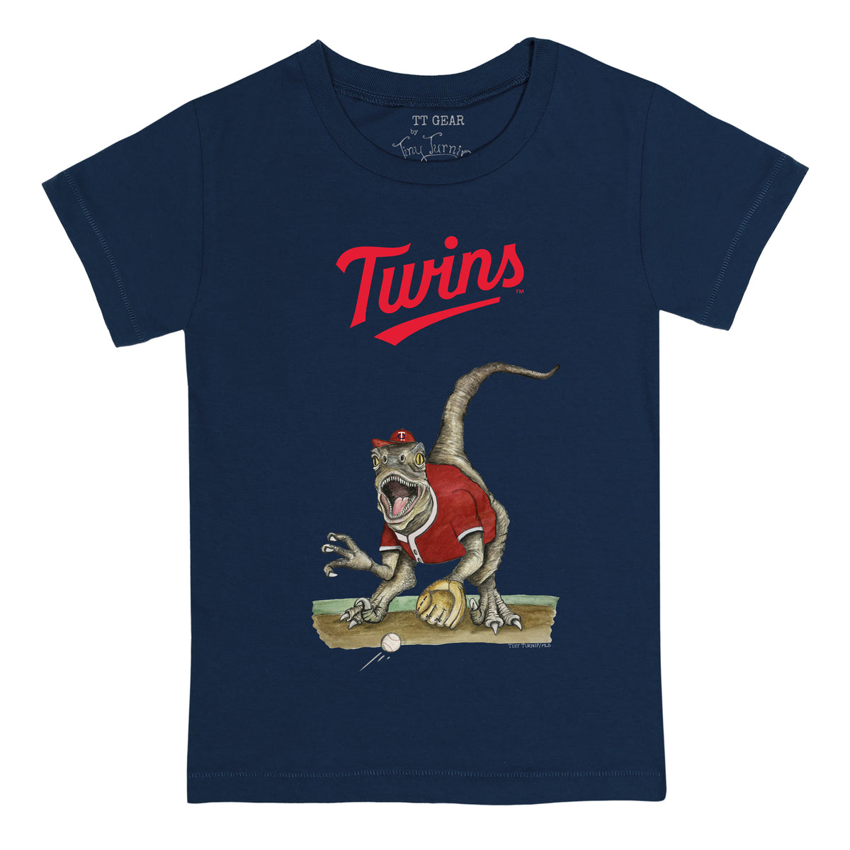 Minnesota Twins Velociraptor Tee Shirt