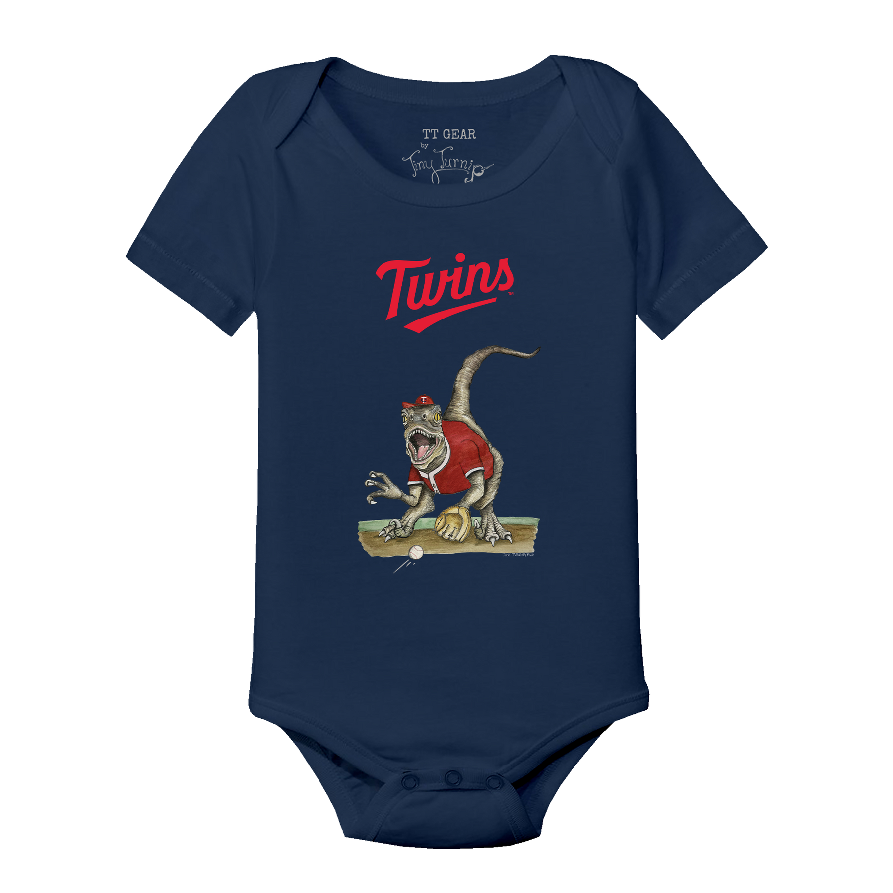 Minnesota Twins Velociraptor Short Sleeve Snapper