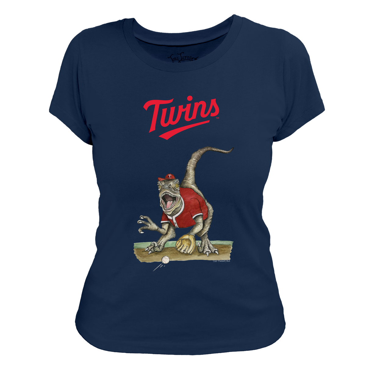 Minnesota Twins Velociraptor Tee Shirt