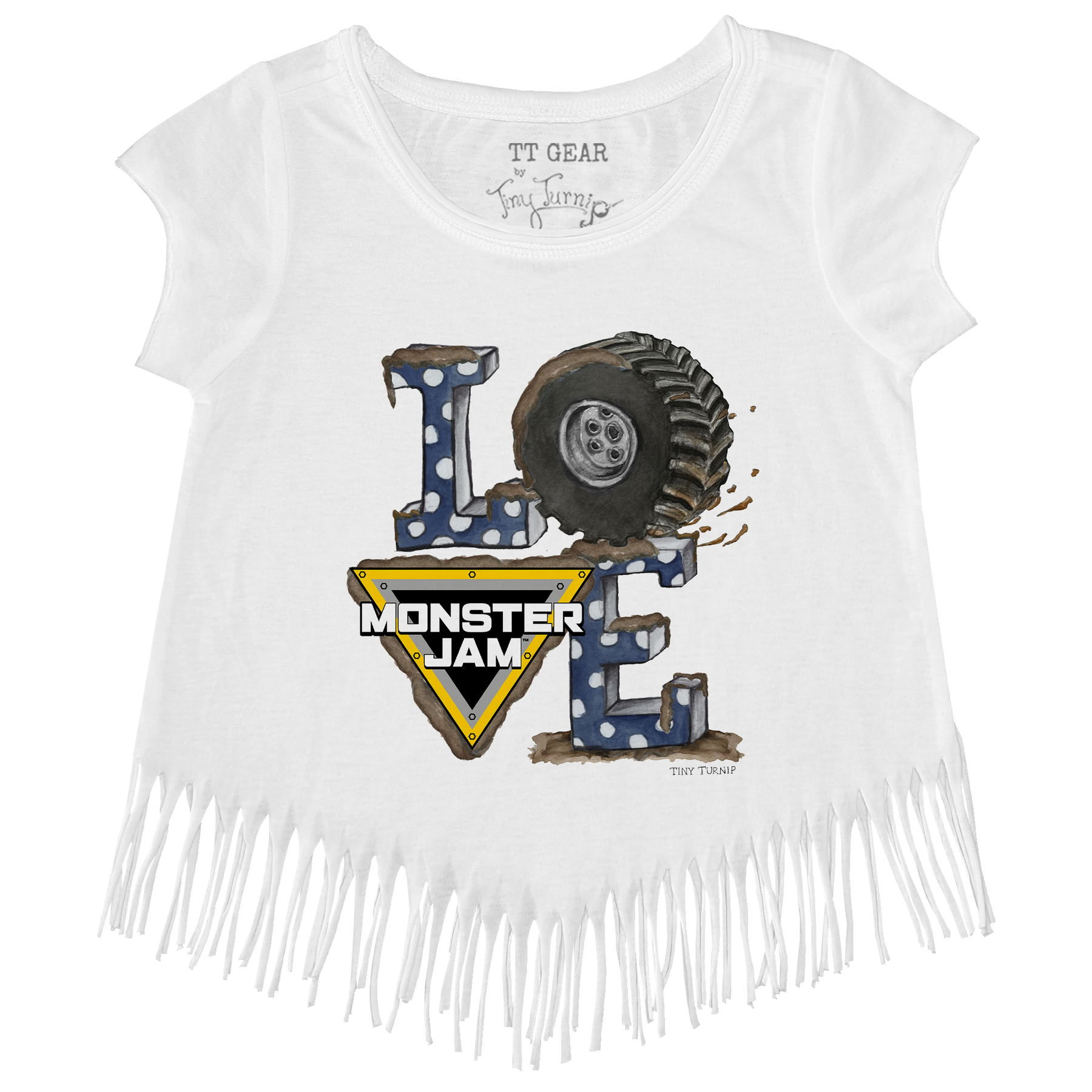 Monster Jam LOVE Fringe Tee