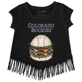 Colorado Rockies Burger Fringe Tee