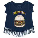 Milwaukee Brewers Burger Fringe Tee