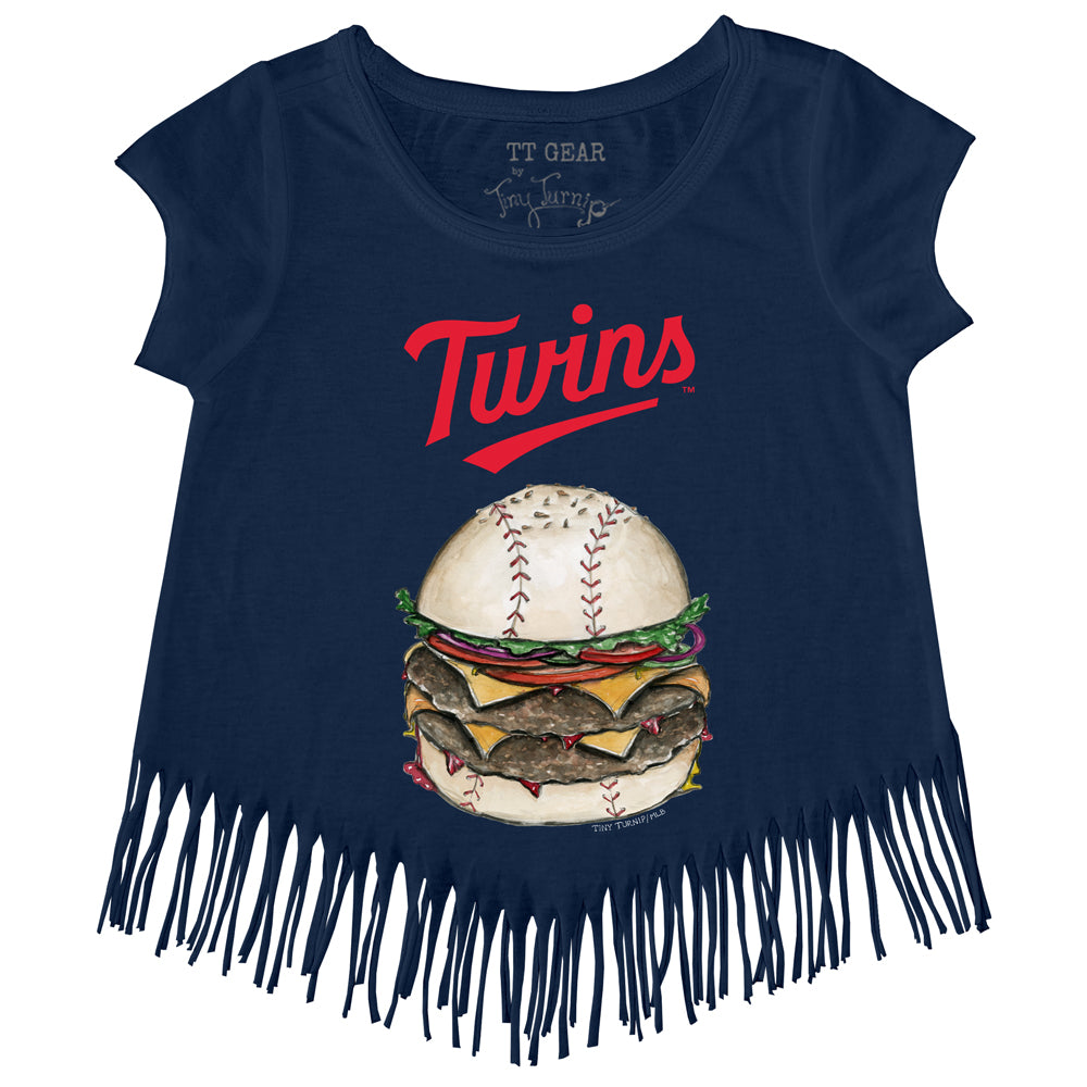 Minnesota Twins Burger Fringe Tee