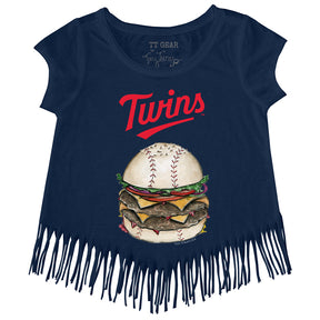 Minnesota Twins Burger Fringe Tee