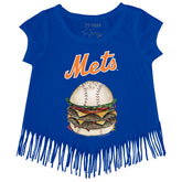 New York Mets Burger Fringe Tee