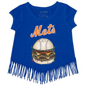 New York Mets Burger Fringe Tee