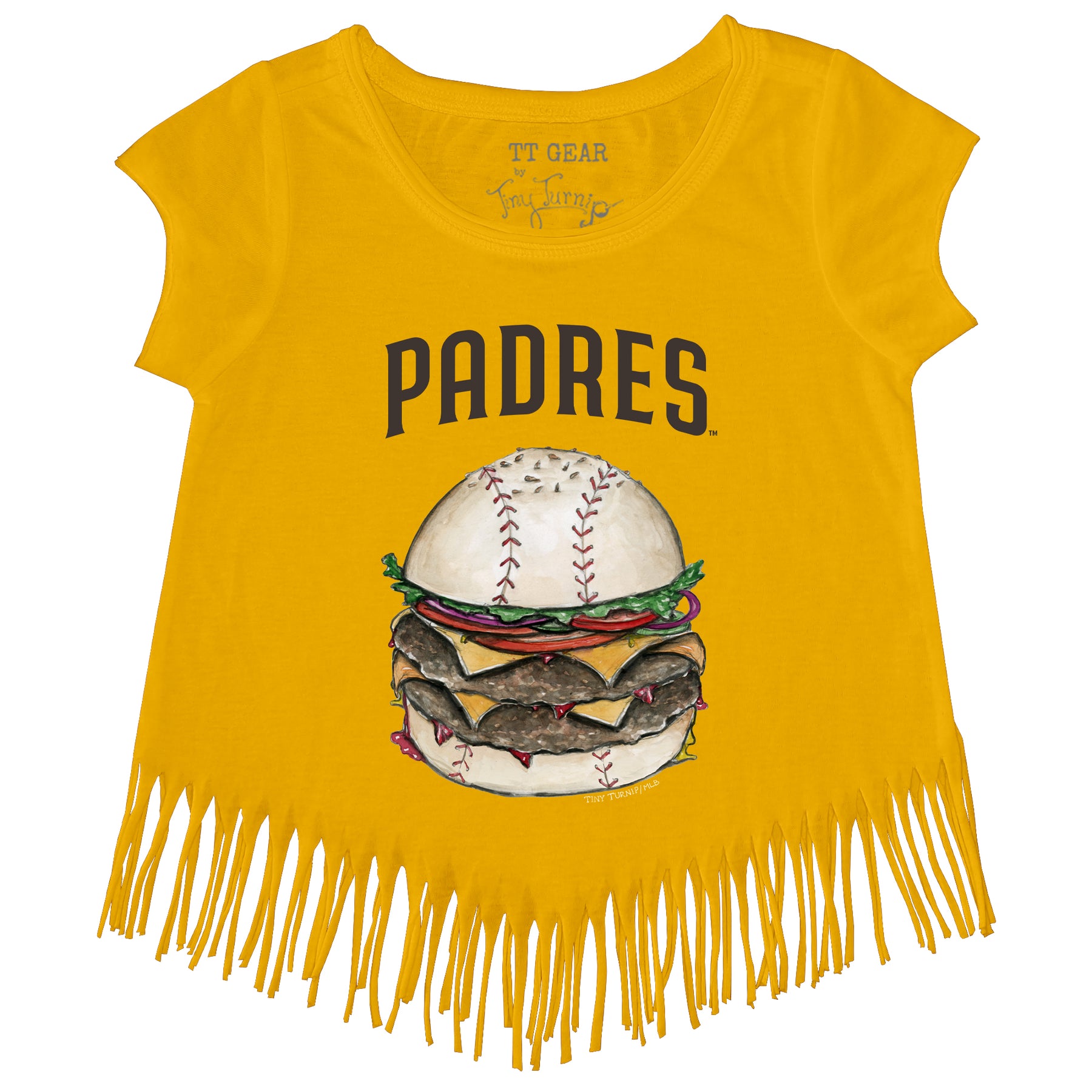 San Diego Padres Burger Fringe Tee