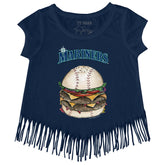 Seattle Mariners Burger Fringe Tee