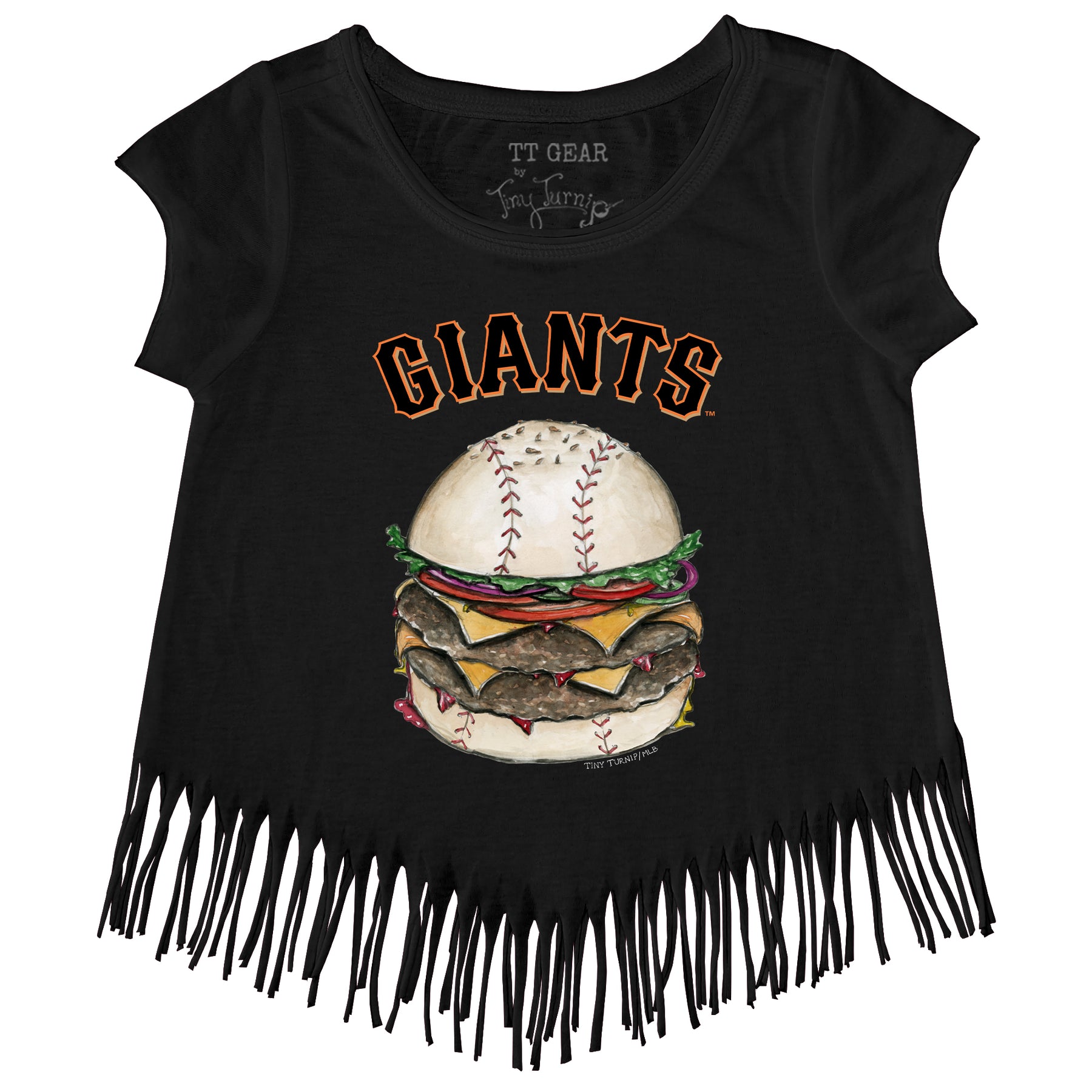 San Francisco Giants Burger Fringe Tee