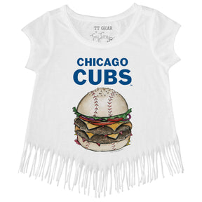 Chicago Cubs Burger Fringe Tee