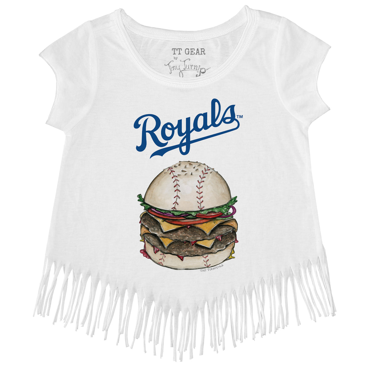 Kansas City Royals Burger Fringe Tee