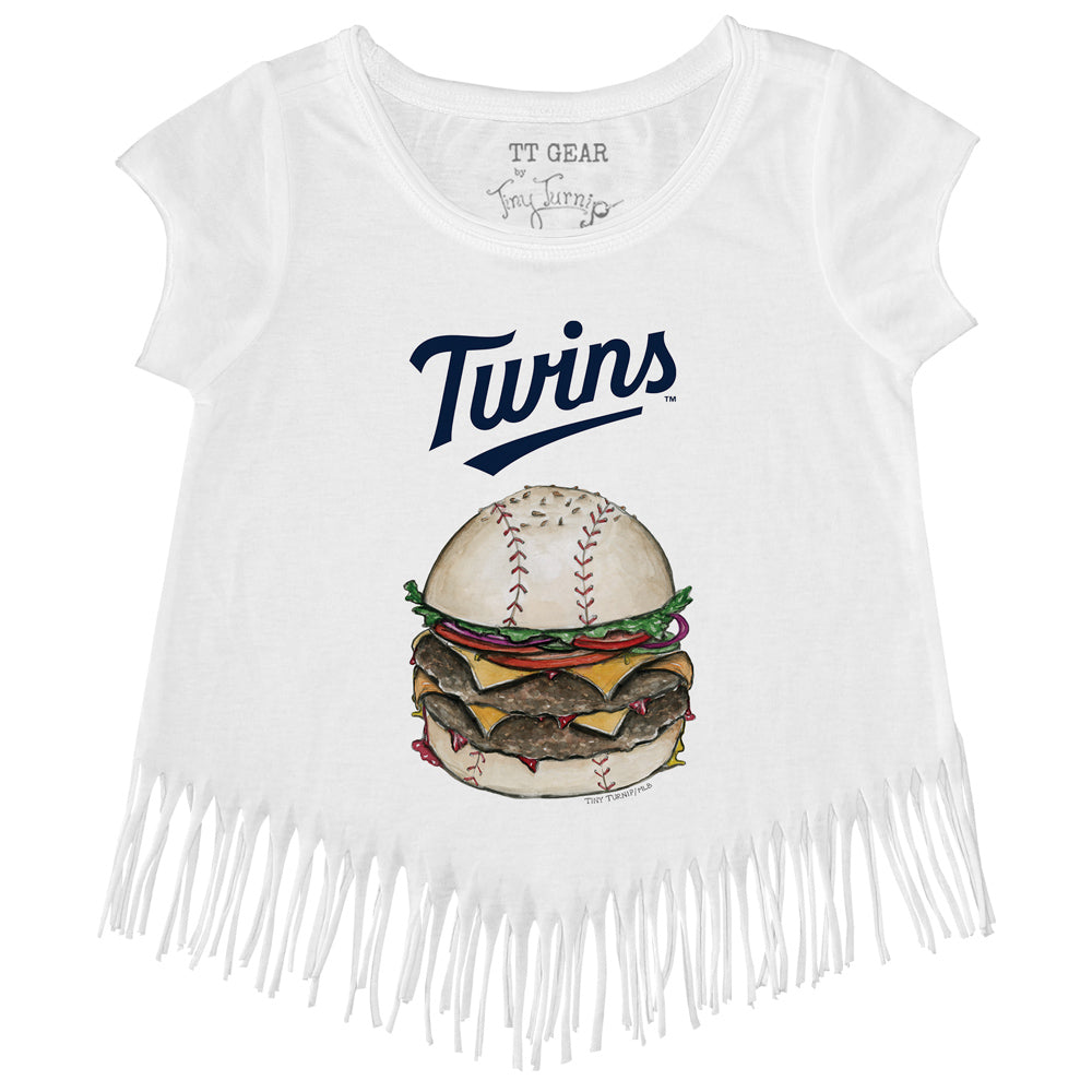 Minnesota Twins Burger Fringe Tee