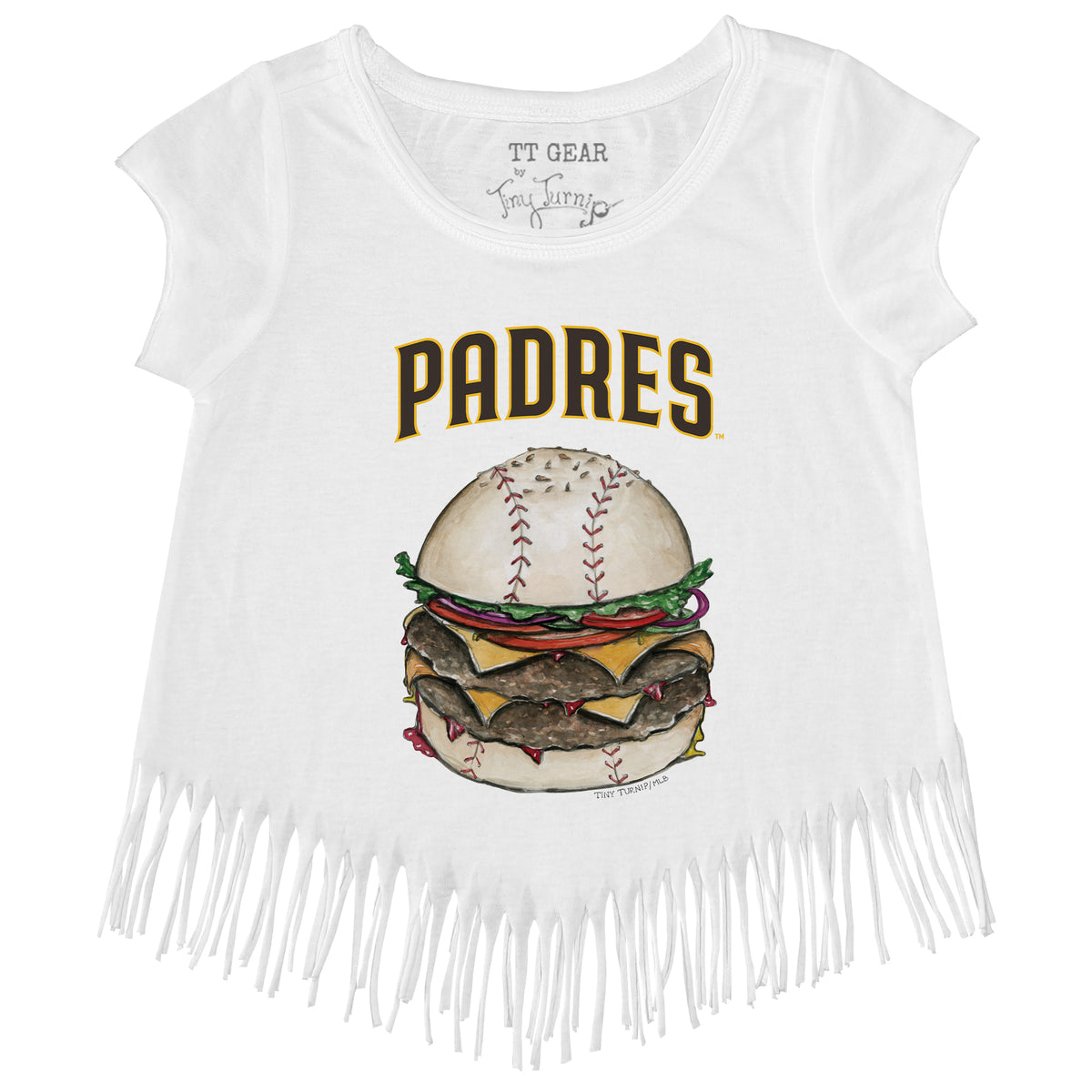 San Diego Padres Burger Fringe Tee