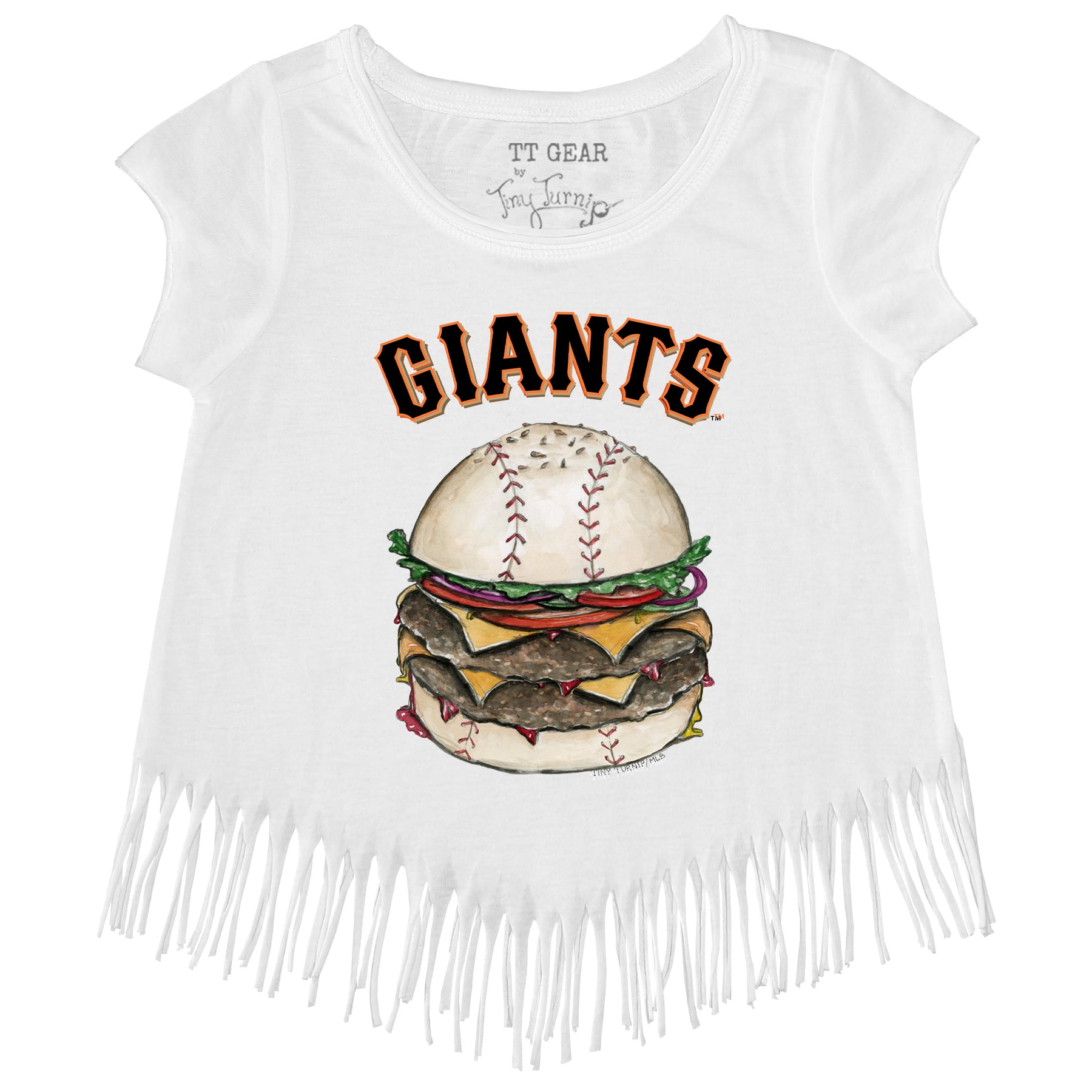 San Francisco Giants Burger Fringe Tee