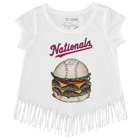 Washington Nationals Burger Fringe Tee