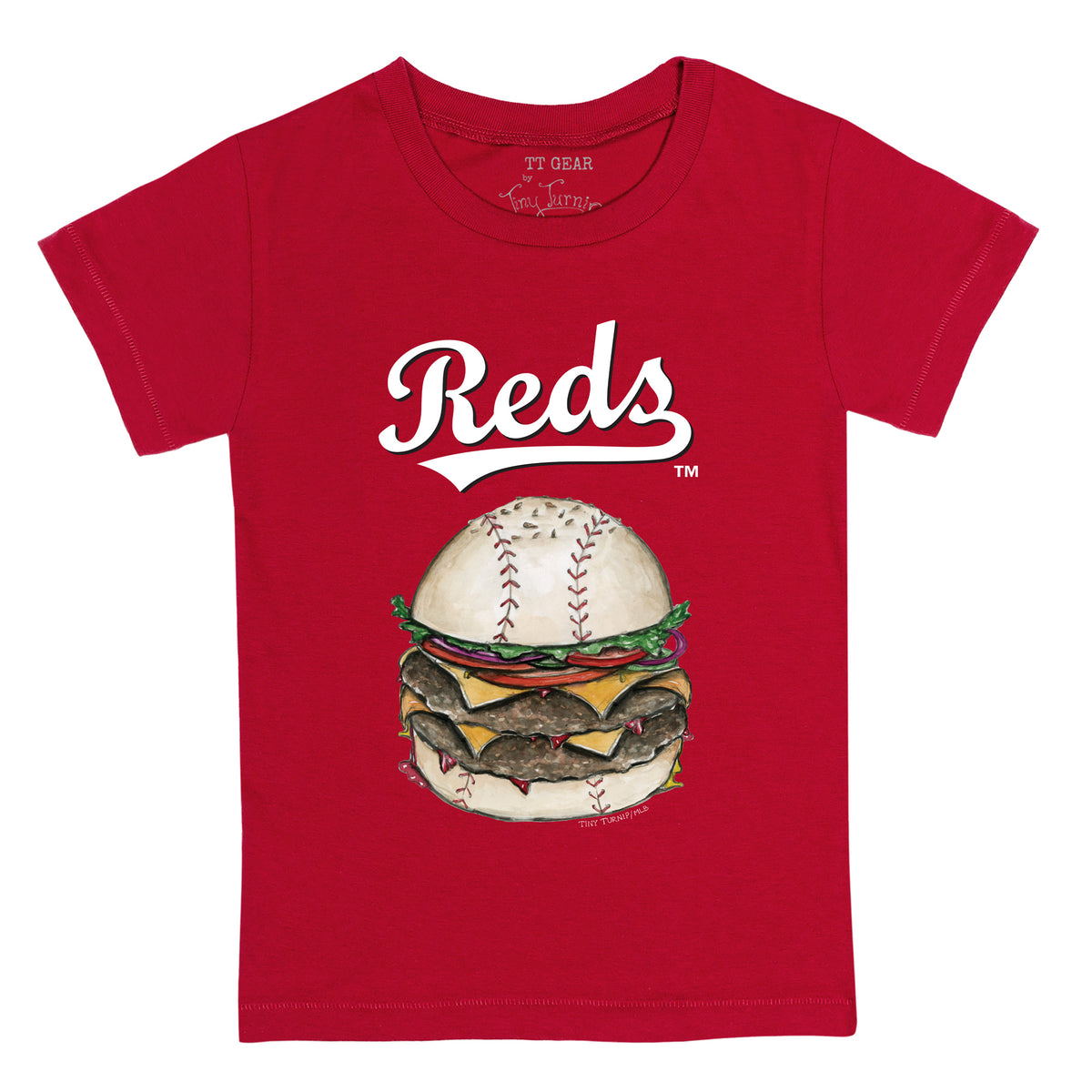 Cincinnati Reds Burger Tee Shirt