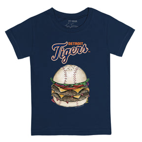 Detroit Tigers Burger Tee Shirt